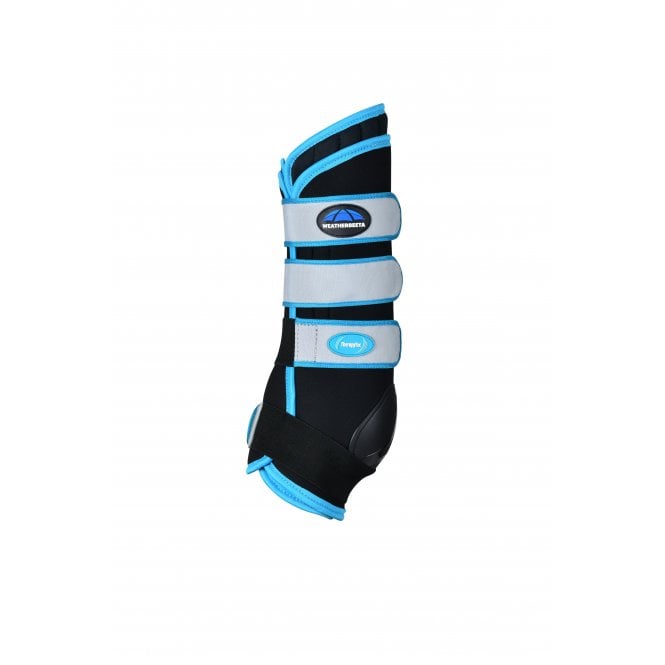 Weatherbeeta  Therapy-Tec Stable Boot Wraps - Black/Blue