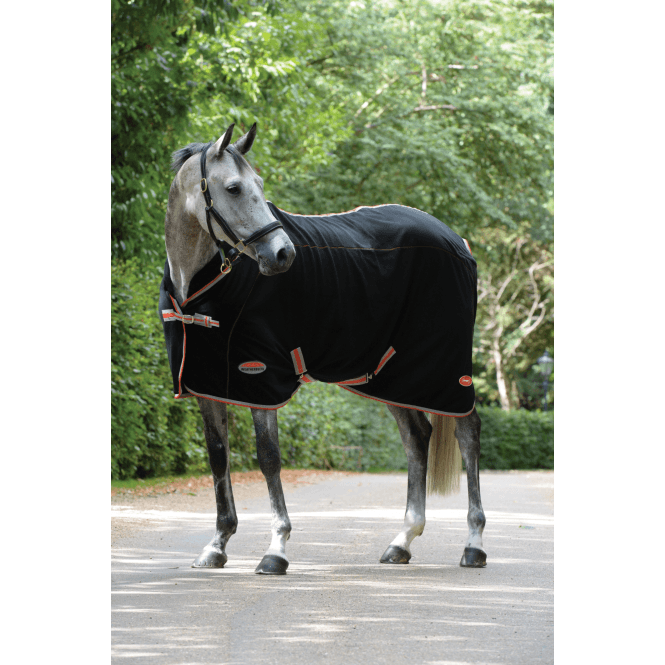 Weatherbeeta  Therapy-Tec Standard Neck Rug - Black/Silver/Red