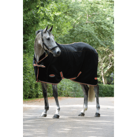 Weatherbeeta Therapy-Tec Standard Neck Rug - Black/Silver/Red