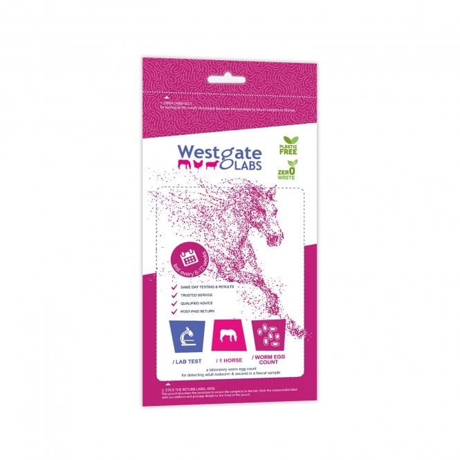 Westgate  Worm Count Kit For One Horse